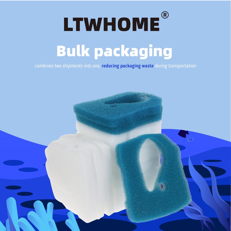 LTWHOME Replacement Coarse and Fine Filter Pads Fit for Pro 3 250, 250T, 350, 350T, 600/ Ultra G Pro 3 Filter 2071,2073,2075 and Pro 3e 350/2074 (Pack of 15pcs,3 Sets) - Image 5